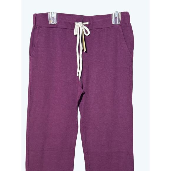 Monrow · Large · Supersoft Jogger · Plum Purple · Elastic Cuff Bottom - Picture 2 of 6